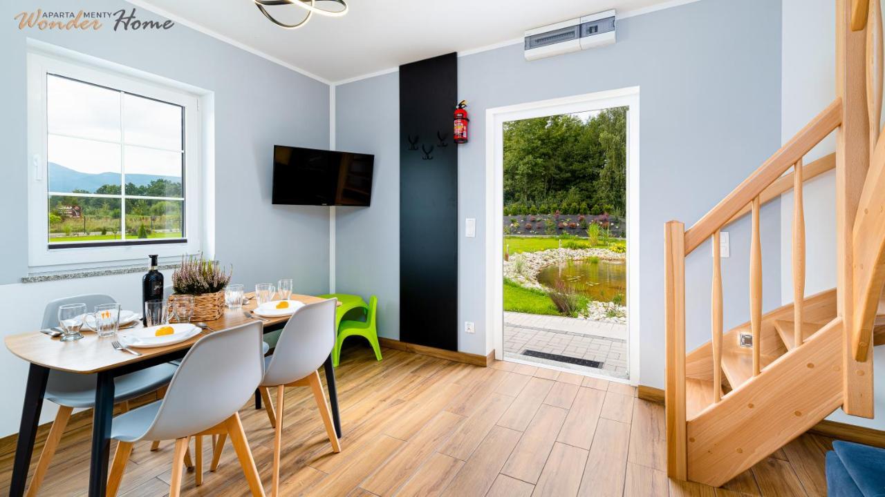 Wonder Home - Apartamenty Halo Karkonosze Z Ogrodem, Sezonowym Basenem, Placem Zabaw I Widokiem Na Sniezke - Zlokalizowane Blisko Karpacza Mysłakowice Esterno foto