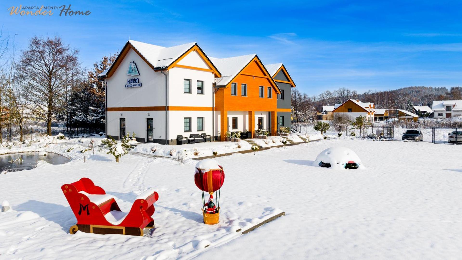 Wonder Home - Apartamenty Halo Karkonosze Z Ogrodem, Sezonowym Basenem, Placem Zabaw I Widokiem Na Sniezke - Zlokalizowane Blisko Karpacza Mysłakowice Esterno foto